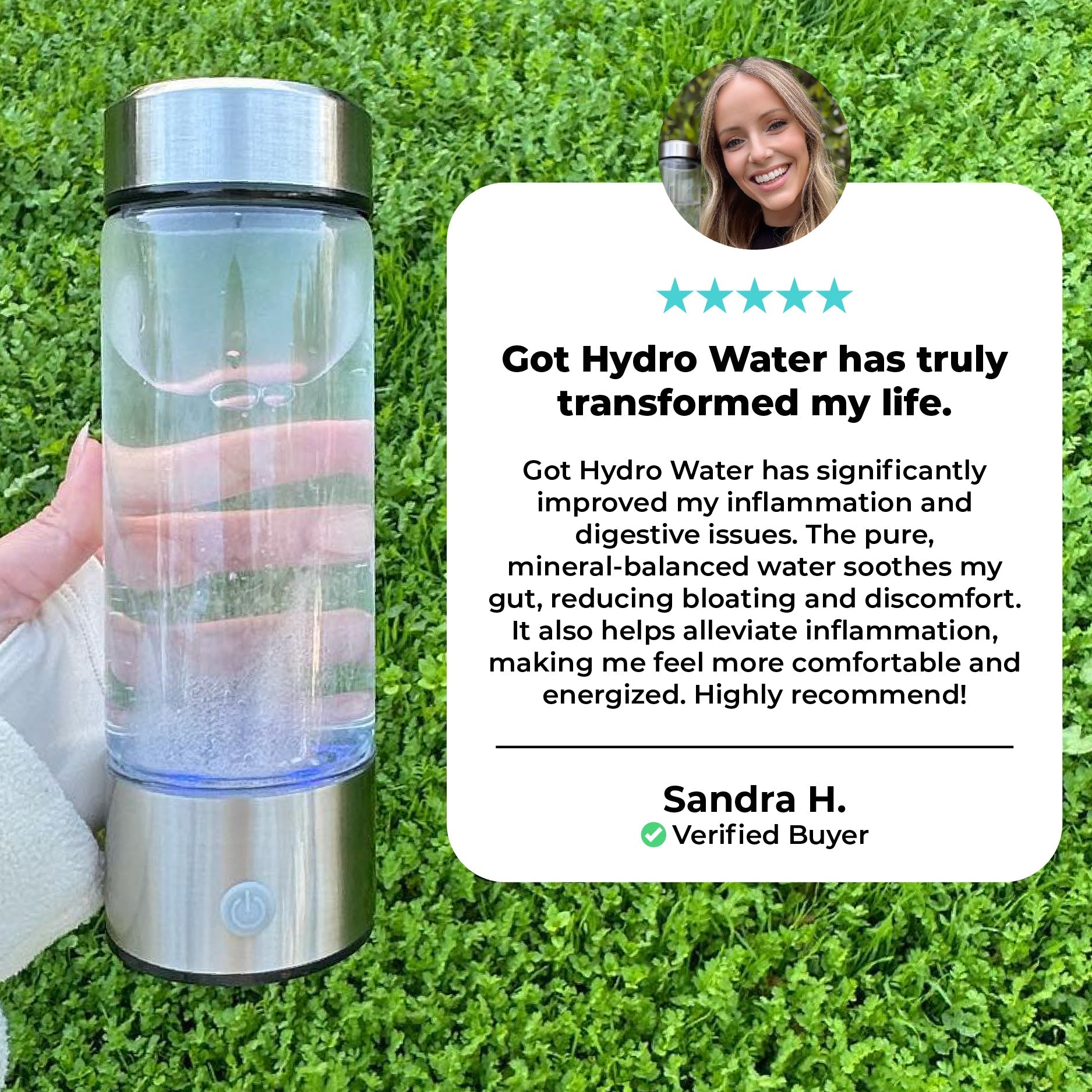 VitalStream™Hydro waterfles
