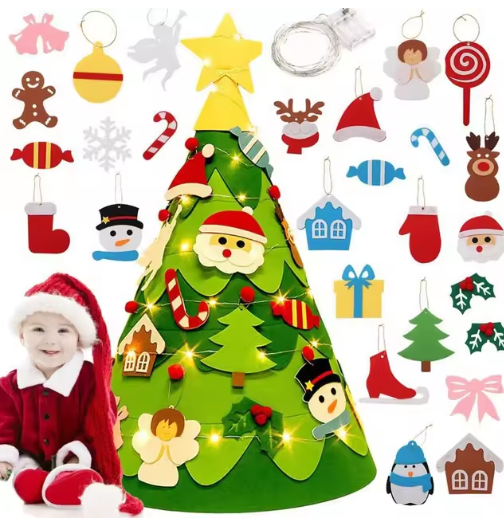 Montessori My Little Christmas Tree-voor de allerkleinste, creëer een magisch kerstfeest