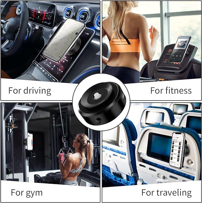 De Revolutionaire GripMount™ Telefoonhouder met Vacuum kracht!