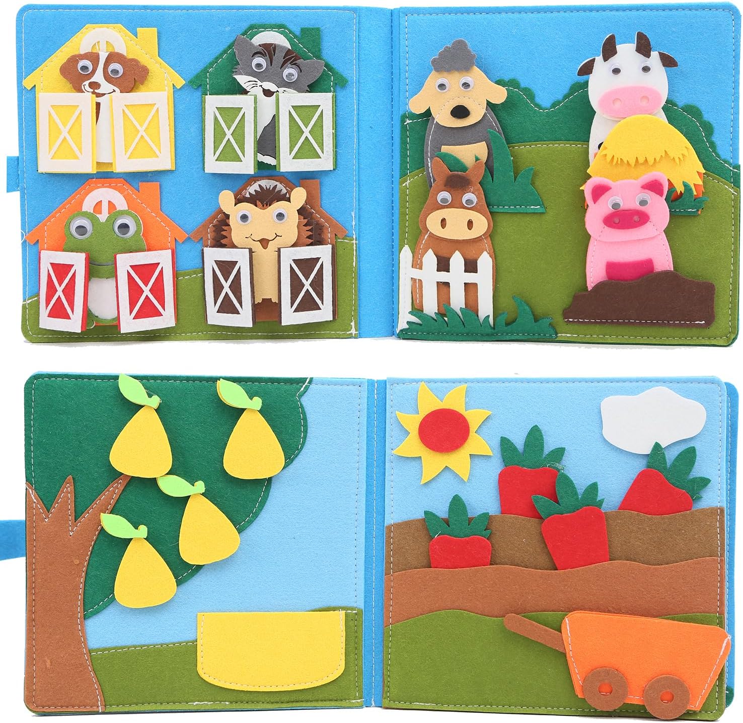 3D Montessori Boerderij Leesboek
