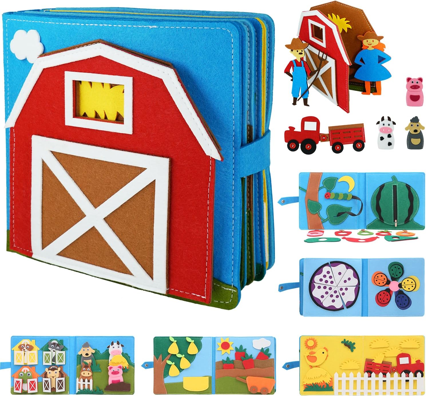 3D Montessori Boerderij Leesboek