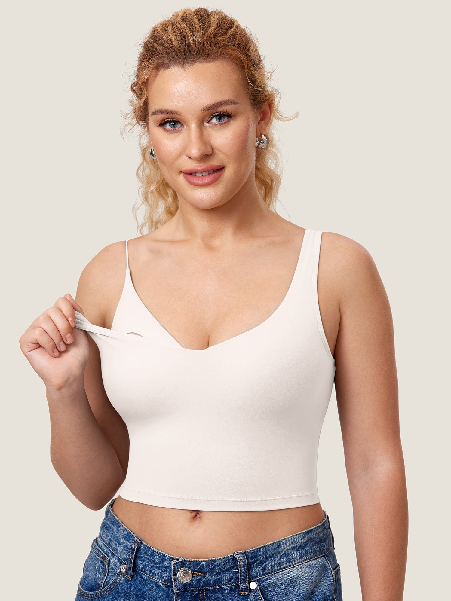 Natrelax™ Nursing Crop Tank Top