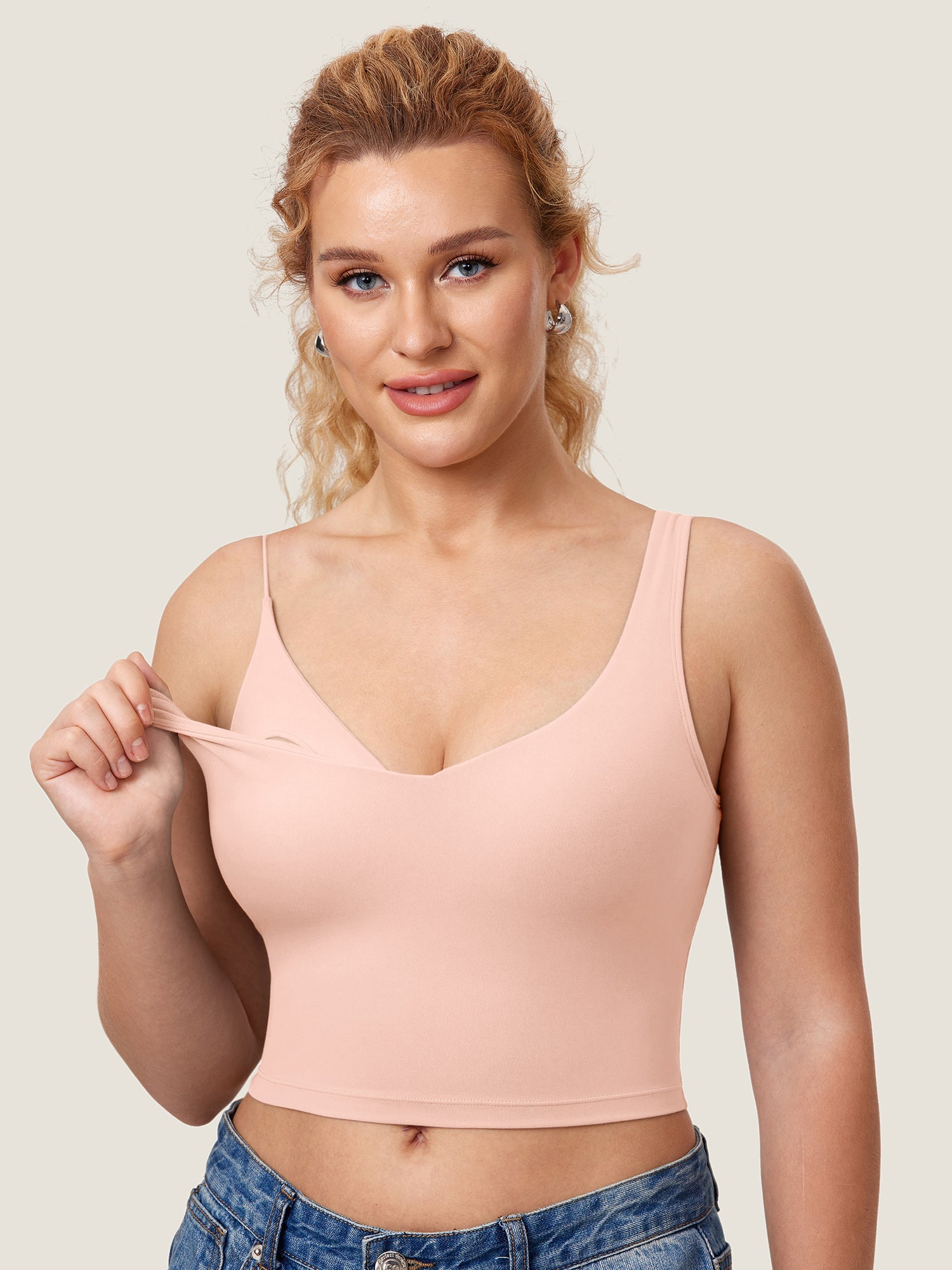 Natrelax™ Nursing Crop Tank Top
