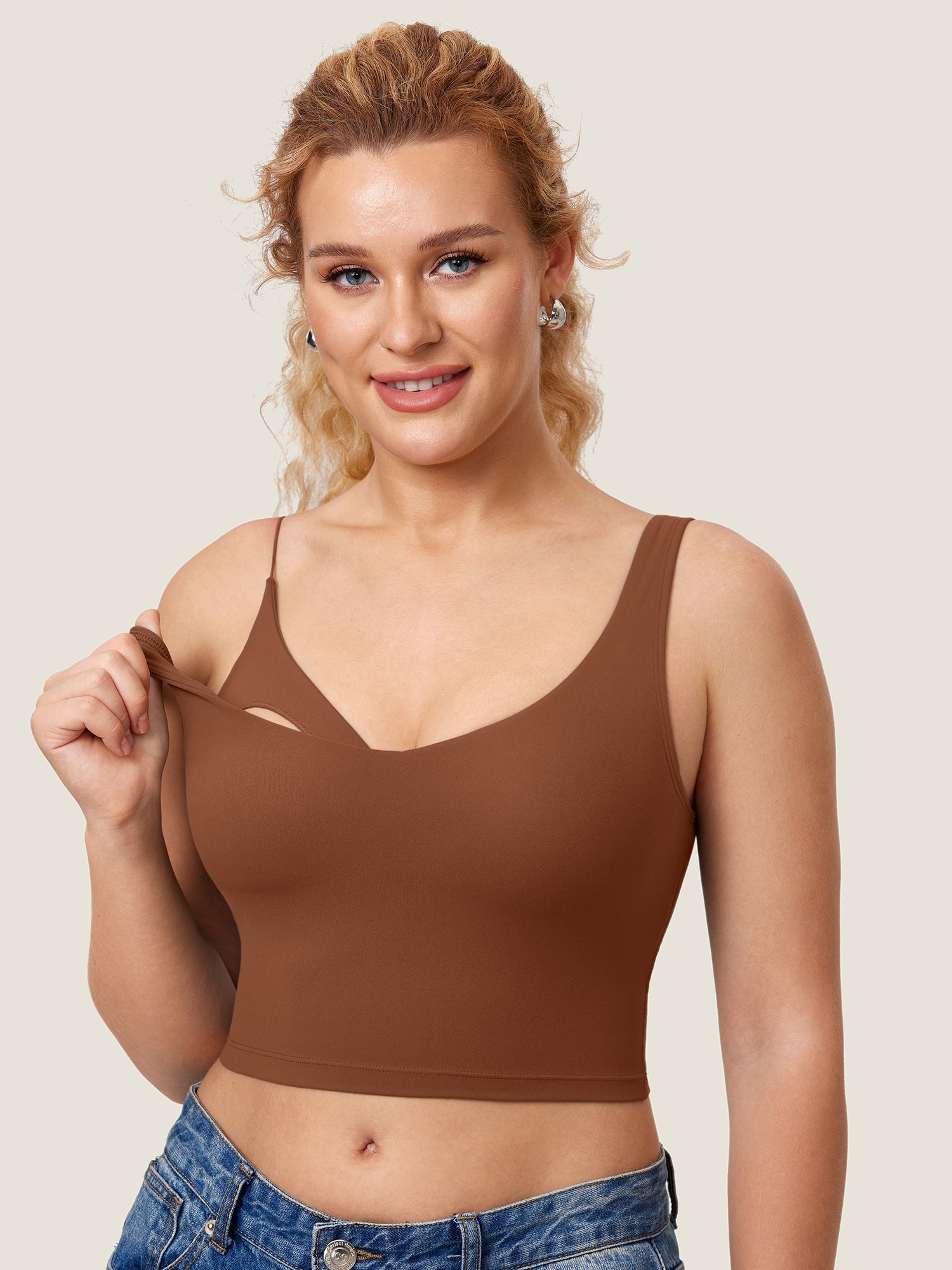 Natrelax™ Nursing Crop Tank Top