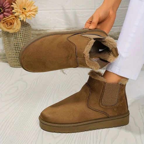 Clara™ | Cozy Boots: Waar Stijl en Warmte Samensmelten!