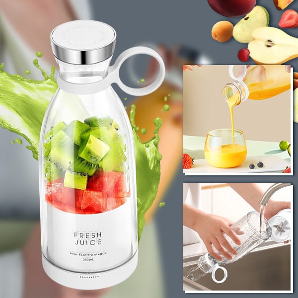 JuiceGo™ - Compacte Draagbare Elektrische Juicer