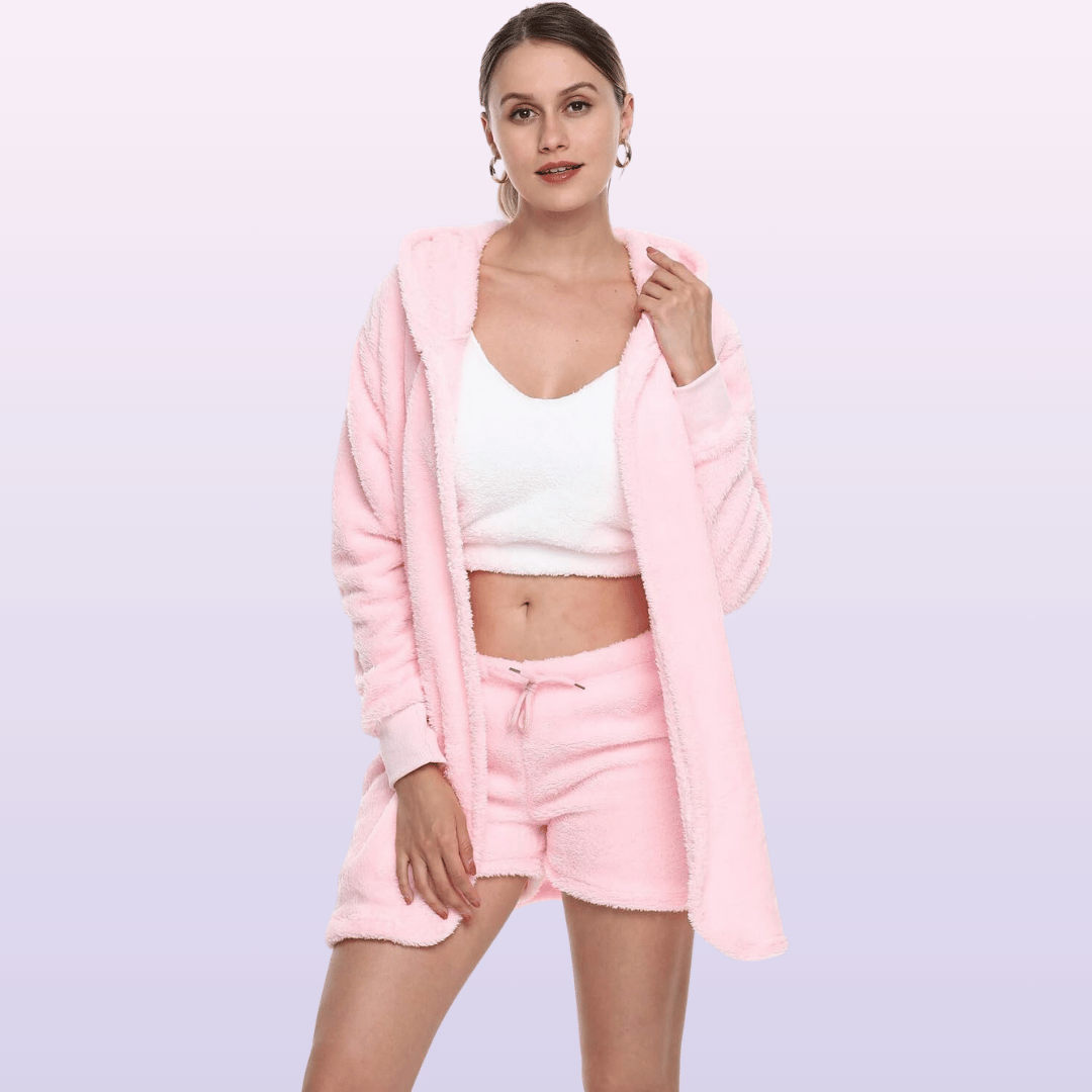 Cutie™ Fluffy Pyjama set | Heerlijk warm, niet knellend, heerlijk zacht en super sexy