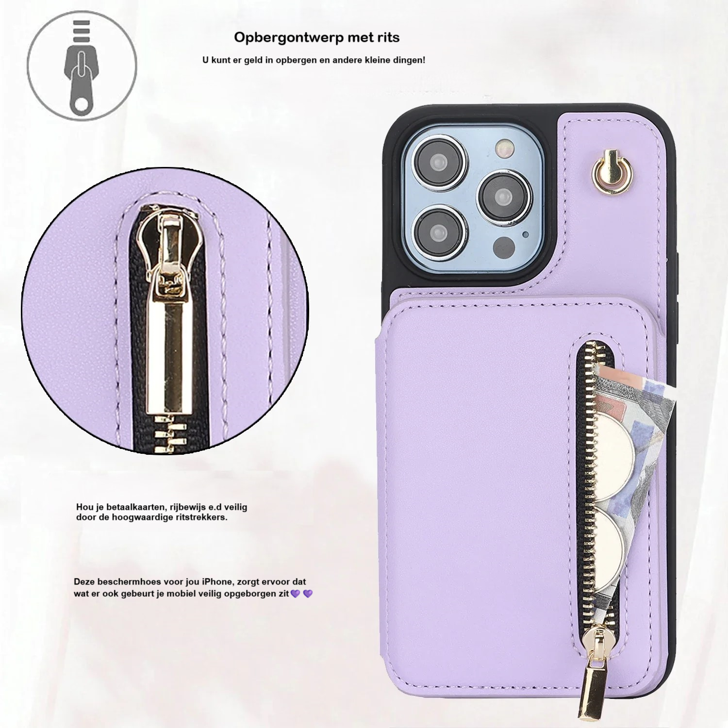 ChicPocket™ Case |  Met onze stijlvolle telefooncase, die je ook als crossbody of handtas kunt dragen