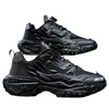 2024 Herfst Heren Casual Sneakers Sportschoenen Dikke Zool Trendy Hong Kong Stijl Ouderen Schoenen Ademend Eva Rubber Bovenwerk