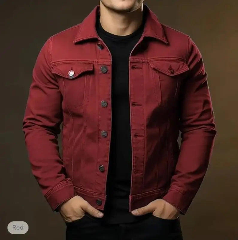 Vinz™ Premium denim jacket met stijl en comfort