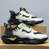 2024 Herfst Heren Casual Sneakers Sportschoenen Dikke Zool Trendy Hong Kong Stijl Ouderen Schoenen Ademend Eva Rubber Bovenwerk