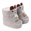 Winter Cute Cartoon Baby Boots for Boys and Girls Cotton Soft Sole Anti slip and Warm Preschool Children's Walking Shoes with