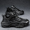 2024 Herfst Heren Casual Sneakers Sportschoenen Dikke Zool Trendy Hong Kong Stijl Ouderen Schoenen Ademend Eva Rubber Bovenwerk