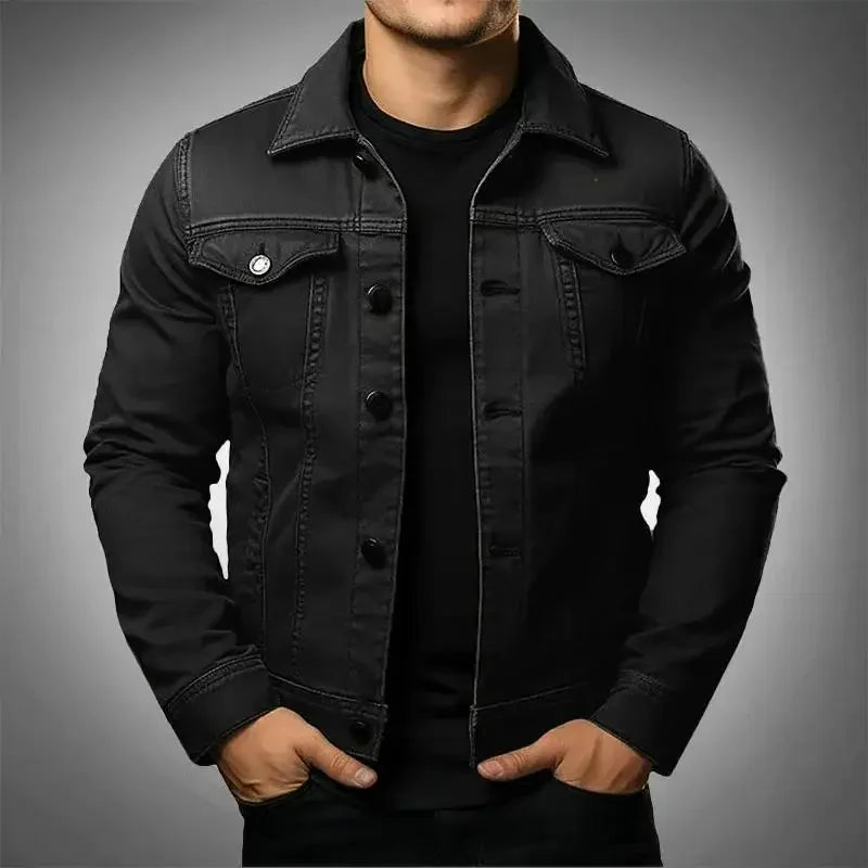 Vinz™ Premium denim jacket met stijl en comfort