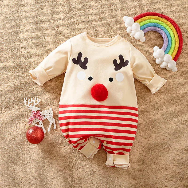 Little Red Nose™ | Een schattig pakje dat uw baby zo schattig maakt met de Kerst