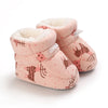 Winter Cute Cartoon Baby Boots for Boys and Girls Cotton Soft Sole Anti slip and Warm Preschool Children's Walking Shoes with