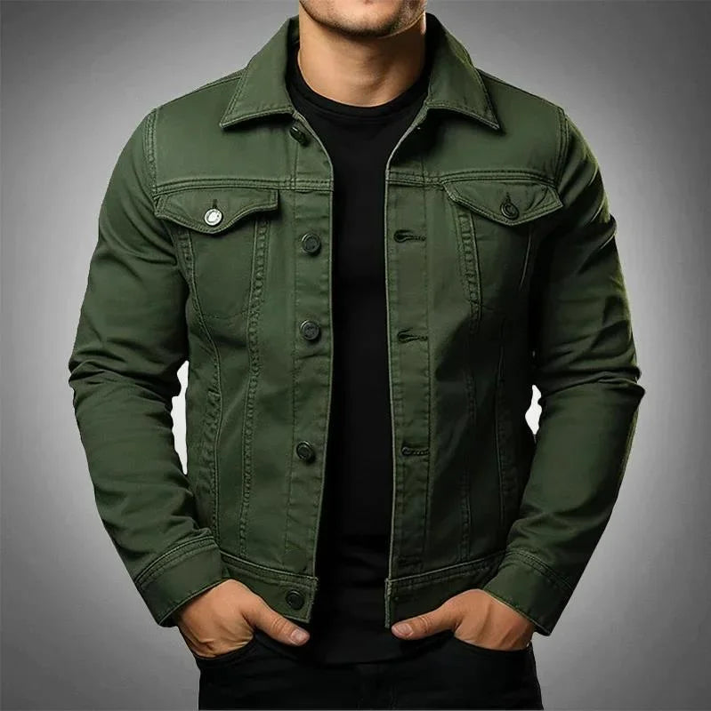 Vinz™ Premium denim jacket met stijl en comfort