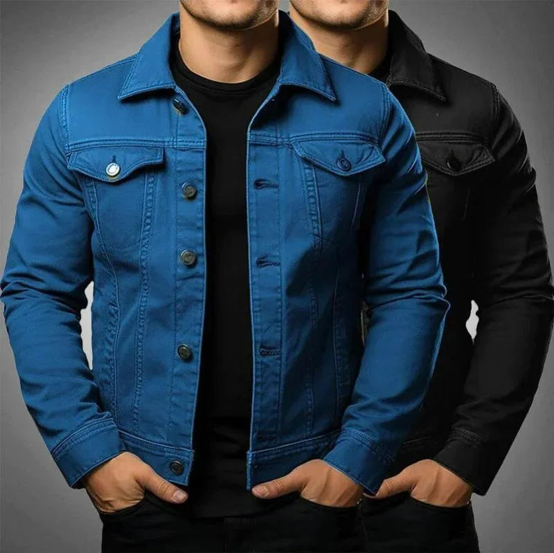 Vinz™ Premium denim jacket met stijl en comfort