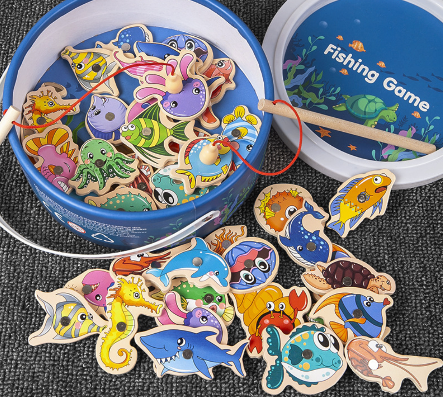 Montessori Vis Vang Spel