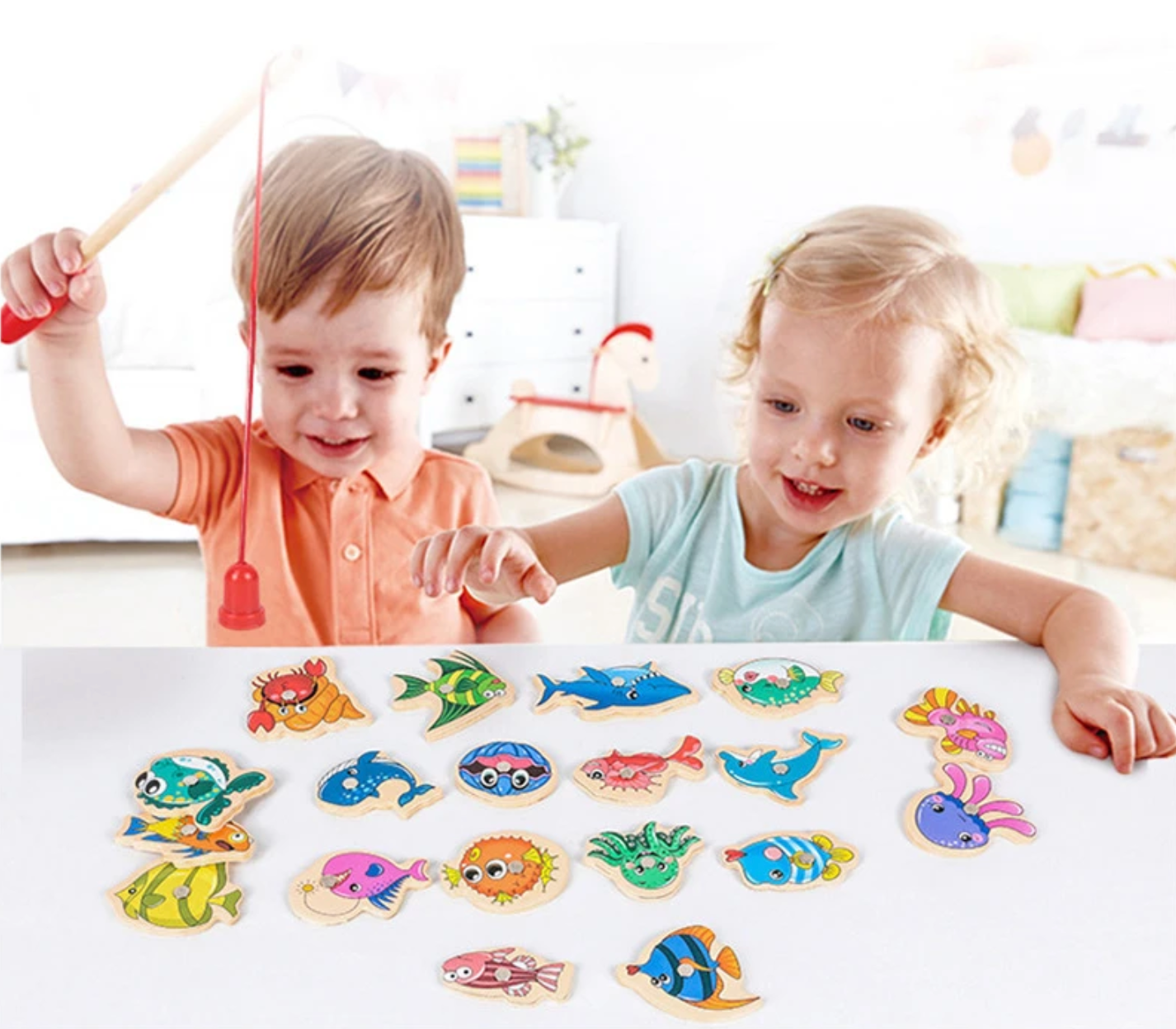 Montessori Vis Vang Spel