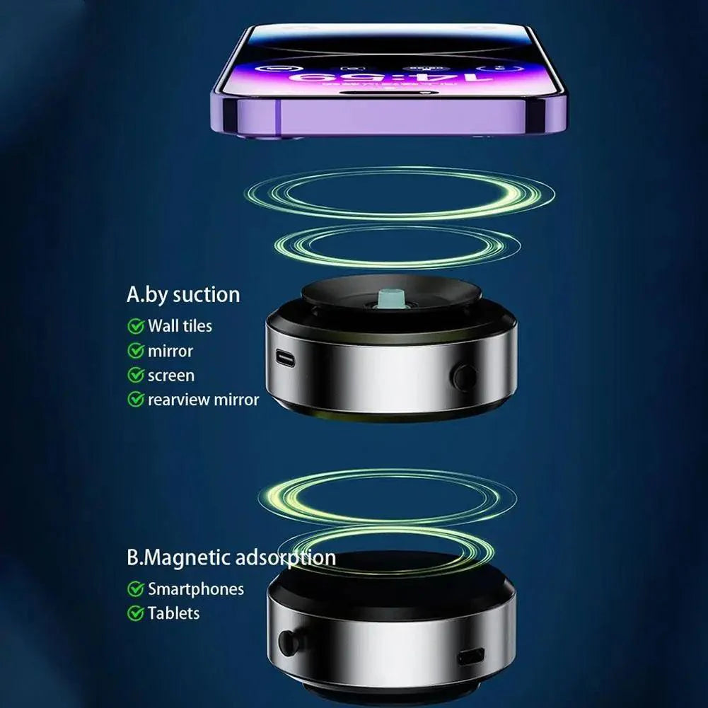 De Revolutionaire GripMount™ Telefoonhouder met Vacuum kracht!