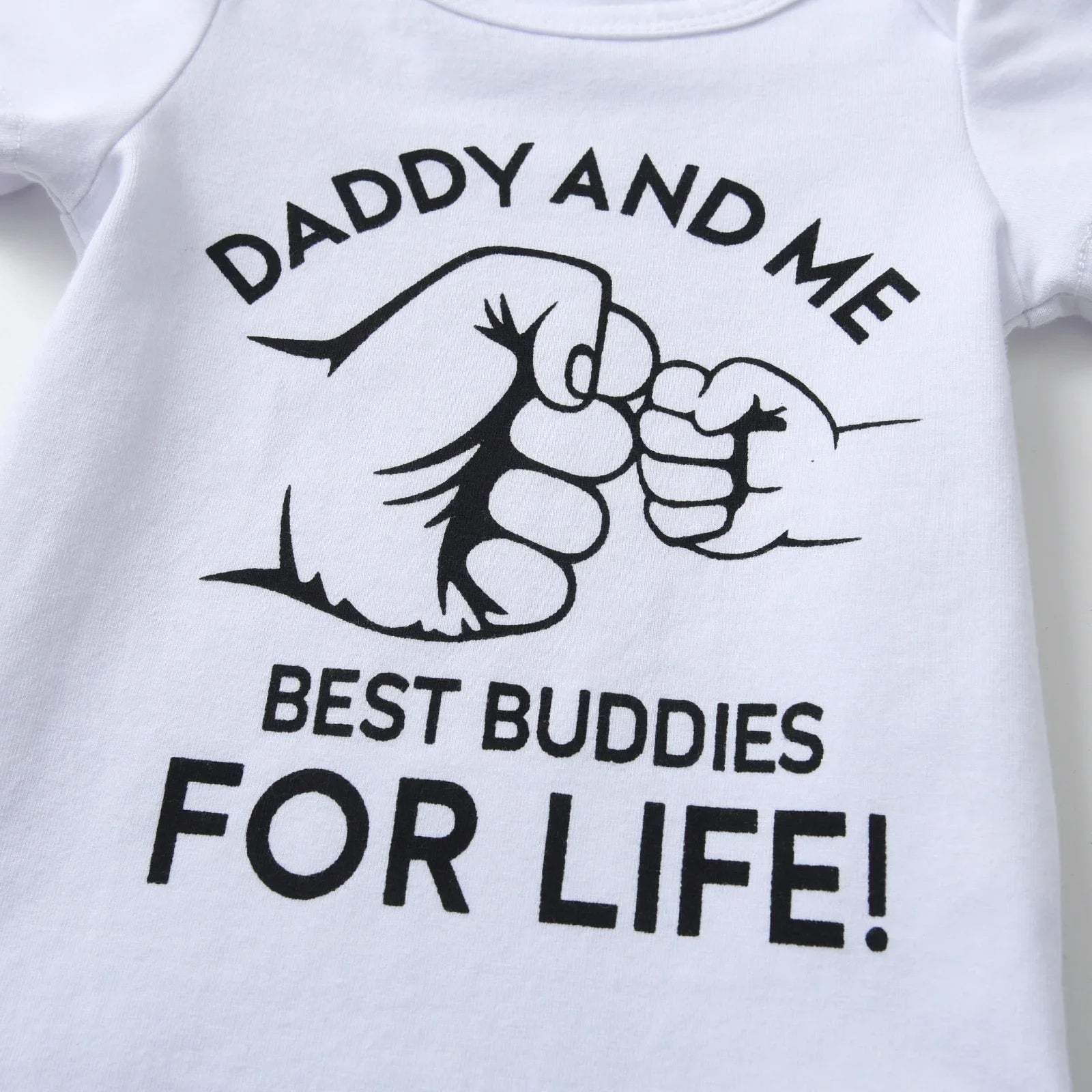 Summer Newborn infant Baby Boy 3PCS Clothes Set Letters Printed Short Sleeve Bodysuit Top and Long Pants Hat Outfit for Babies