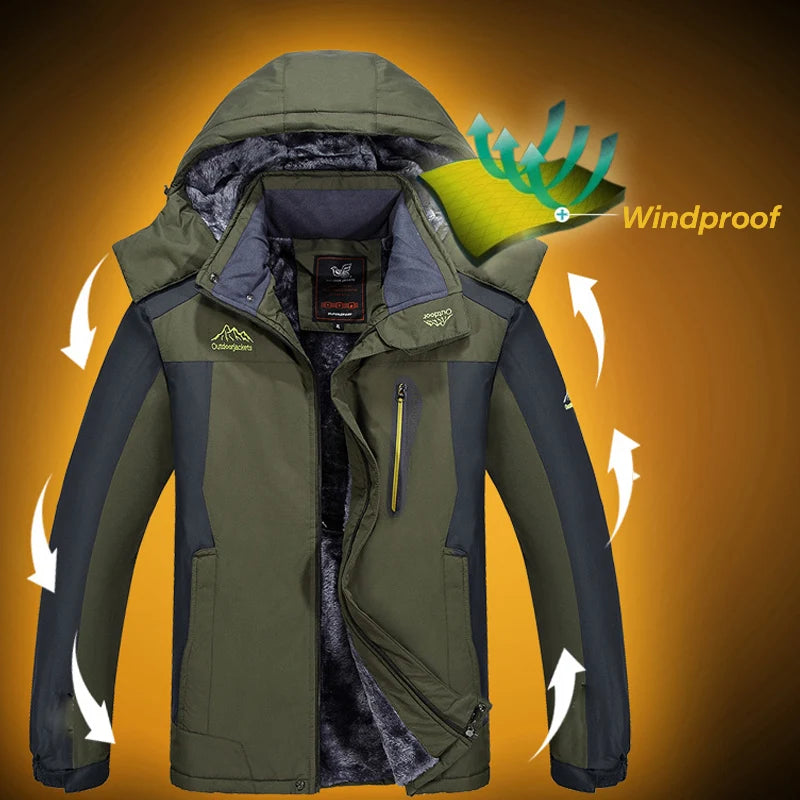Tike™- Windjack |  Deze water- en winddichte jas houdt je droog, warm en comfortabel