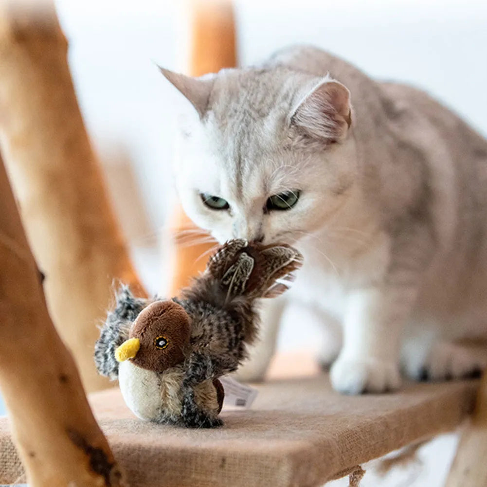 Tjilpie™- het slimme kattenspeeltje