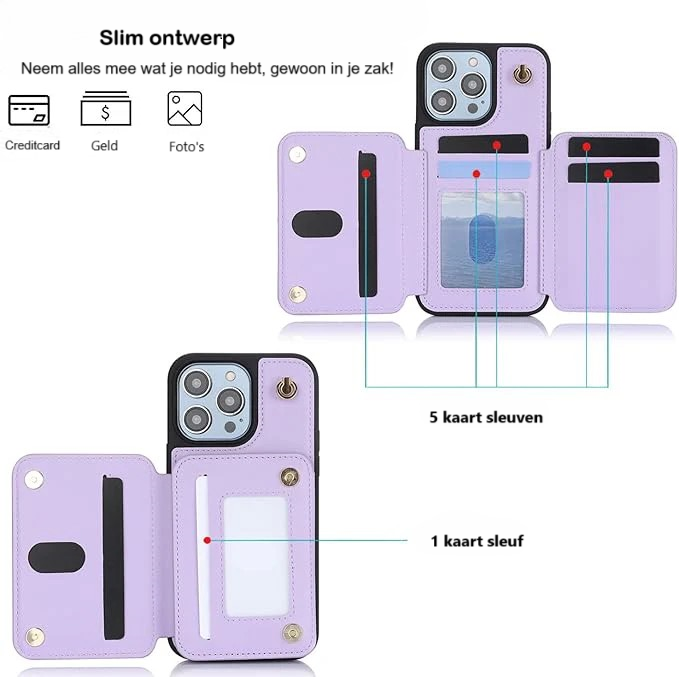 ChicPocket™ Case |  Met onze stijlvolle telefooncase, die je ook als crossbody of handtas kunt dragen