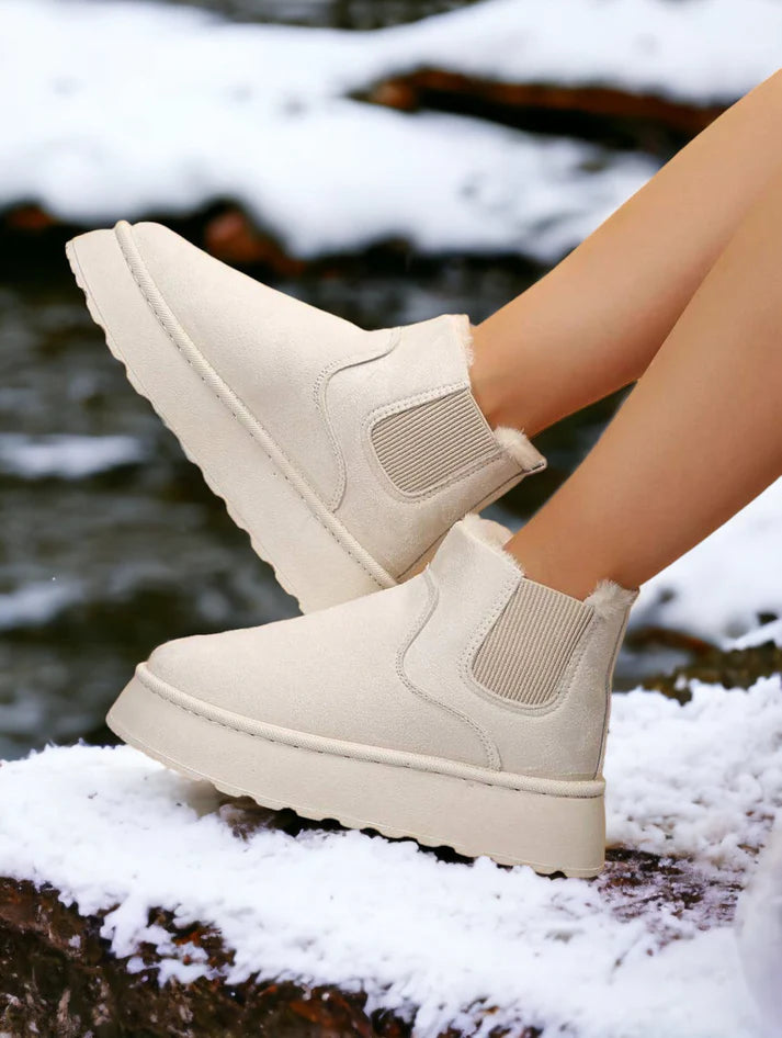 Clara™ | Cozy Boots: Waar Stijl en Warmte Samensmelten!