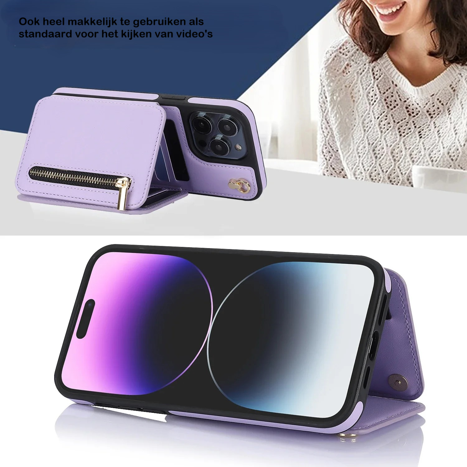 ChicPocket™ Case |  Met onze stijlvolle telefooncase, die je ook als crossbody of handtas kunt dragen