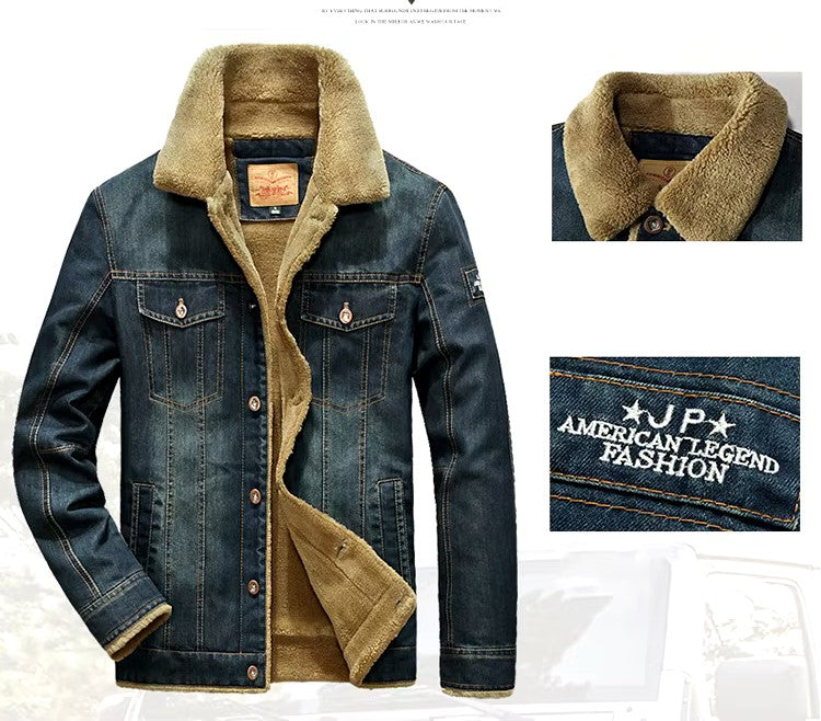 Leroy™ Thermal jeans winter coat | De ultieme winterjas voor mannen die warmte, stijl én design willen combineren!