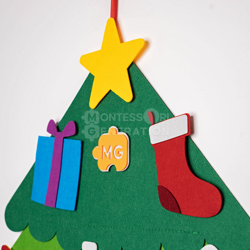 Montessori- Magische Kerstboom- Laat je kindje genieten van de magie