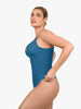 Shapewear Lace Deep V-Neck Sculpting Thong Bodysuit