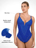 Shapewear Lace Deep V-Neck Sculpting Thong Bodysuit