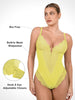 Shapewear Lace Deep V-Neck Sculpting Thong Bodysuit