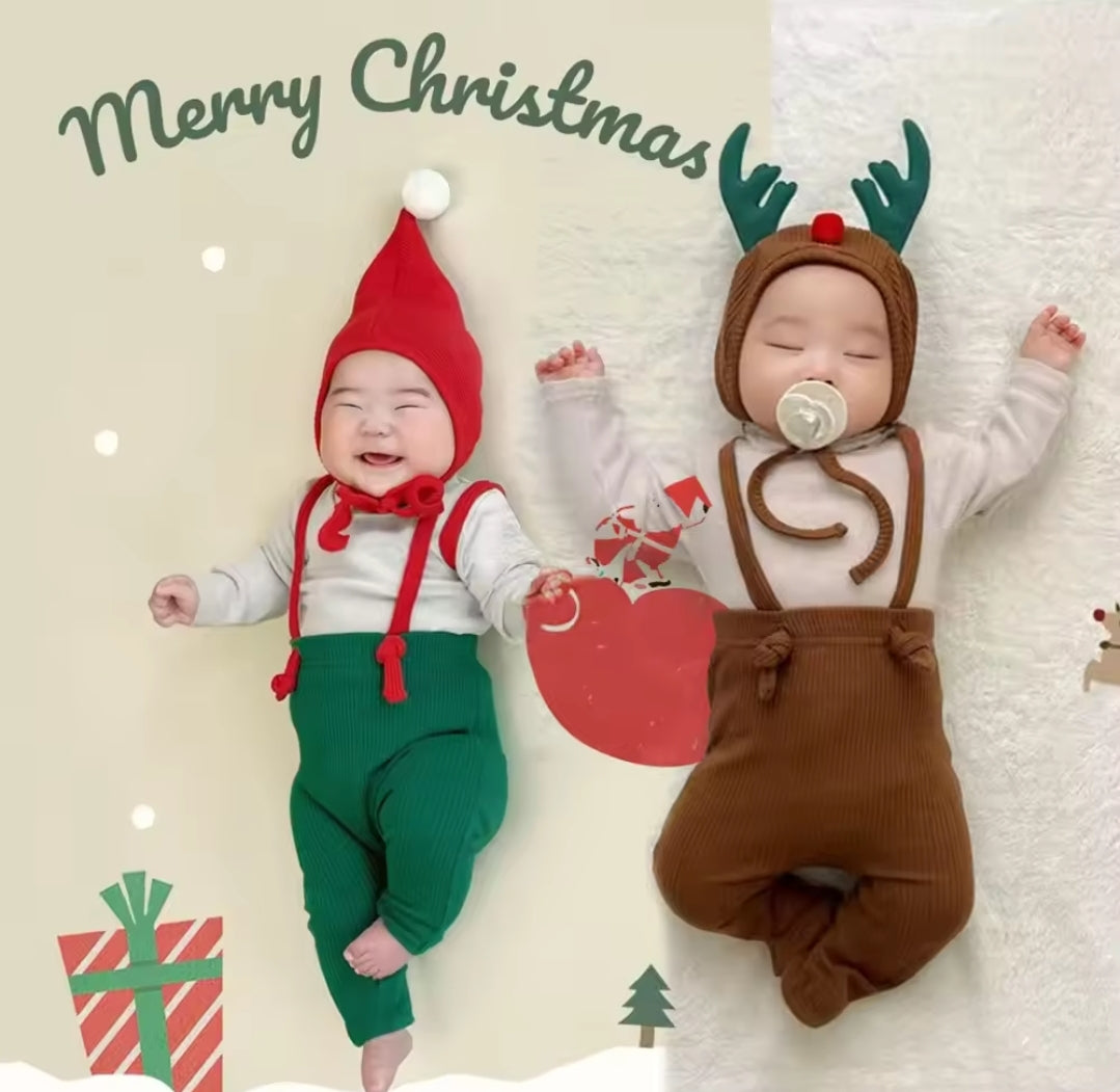 Little Rudolph™ | te schattig uw kleine baby in het Rudolph pakje met de kerst